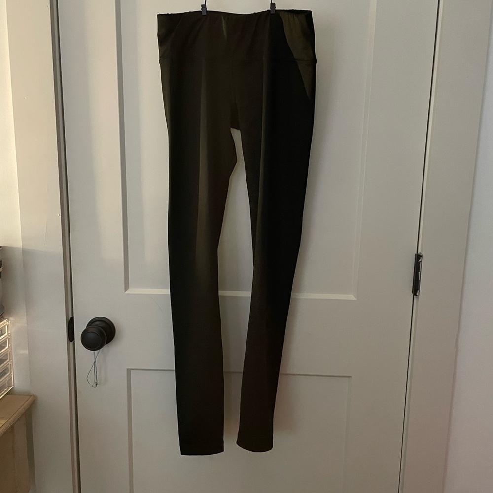 Varsity Black Leggings